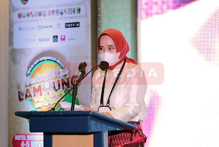  Buka Acara Festival Kopi Lampung 2020, Riana Sari Arinal: Bangkitkan Kembali Semangat Industri Kopi Lampung